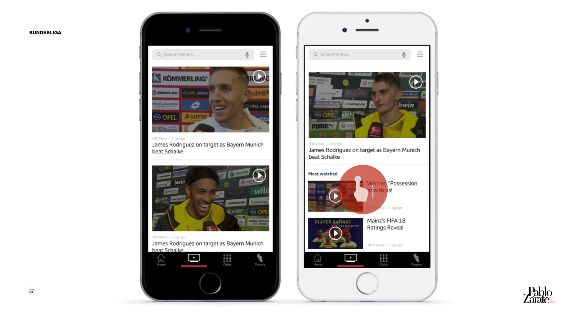 Bundesliga app gallery 1